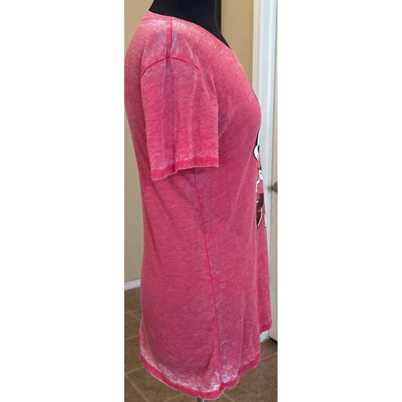 Disney's Minnie Mouse Graphic T-Shirt Cotton Polyester Blend Junior's Size Small - Picture 12 of 16